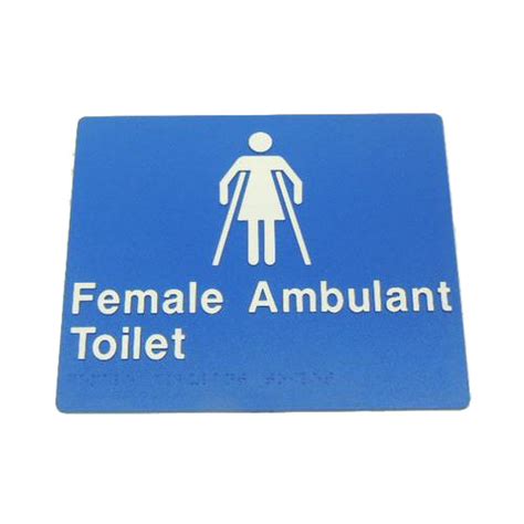 FEMALE AMBULANT TOILET SIGN – The Lock Shop