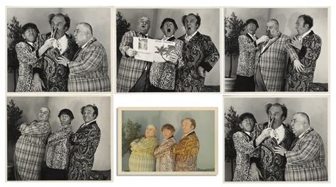 Lot Detail - Lot of 12 Glossy Photos With Moe, Curly Joe & Emil Sitka -- Circa 1970 -- 11 Photos ...