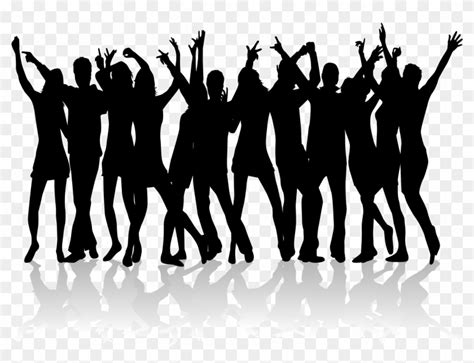 Crowd clipart crowd dancing, Crowd crowd dancing Transparent FREE for ...