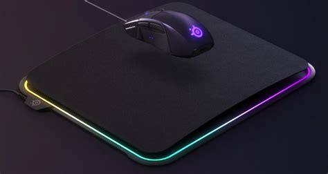 SteelSeries QcK Prism RGB-illuminated mousepad gives gamers choice of surface