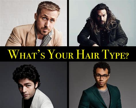 Men's Hair Types & Chart: How to Identify, Maintain, & Style!