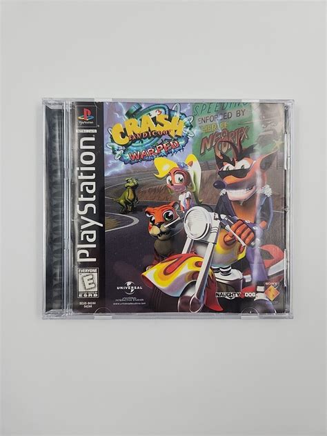 Crash Bandicoot 3: Warped PS1 Sony PlayStation 1 CIB Complete Black ...