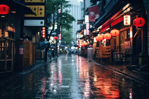 Japan street alley city. AI | Free Photo - rawpixel