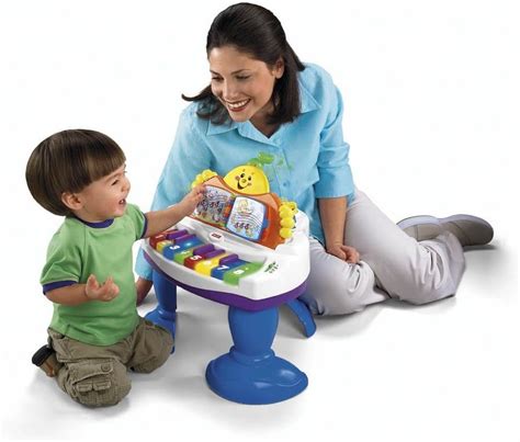 Fisher-Price Interactive Baby Grand Piano, Pianos & Keyboards - Amazon ...