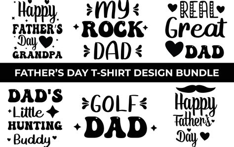 Father's Day Special T-shirt Design Bundle 20710011 Vector Art at Vecteezy