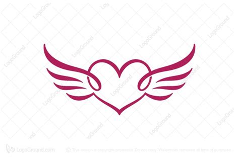 Heart Wings Logo