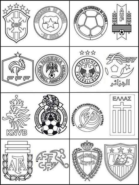 FIFA World Cup Coloring Pages PDF - Coloringfolder.com | Flag coloring pages, Coloring pages ...