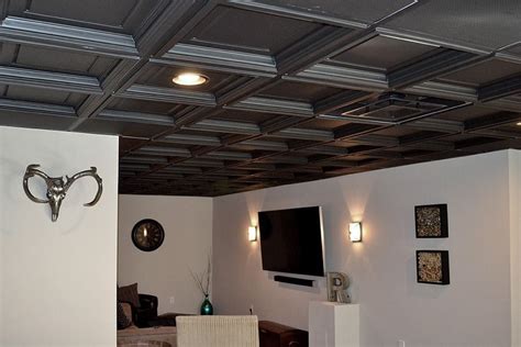 Basement Ceiling Tiles: Creating A Beautiful And Functional Space - Home Tile Ideas