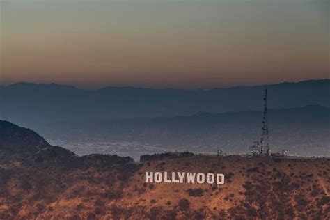 Hollywood Signage, Aerial Photography Of Hollywood - Hollywood Sign ...