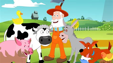 Old MacDonald Had A Farm | English Nursery Rhymes & Songs for Children - YouTube