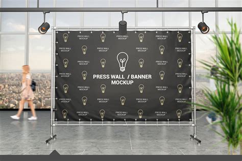 Press Wall / Banner Mockup