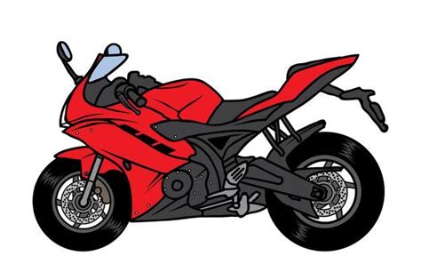 Dibujos animados de motos deportivas big... | Premium Vector #Freepik # ...