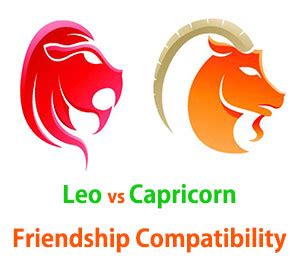 Leo and Capricorn Friendship Compatibility