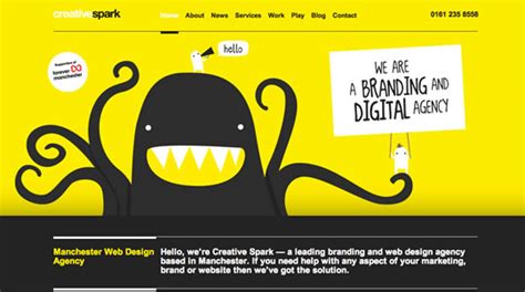 50 Yellow Web Designs to Inspire You - Web Design Ledger