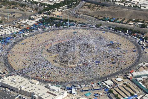 Aerial view of Mount Arafat - Anadolu Ajansı