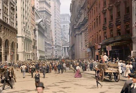 Colorizing this early 1900s photo of New York brings it to life / Boing ...