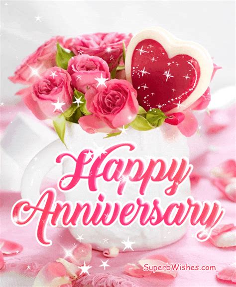 Happy Anniversary To Us Animated GIF | SuperbWishes.com