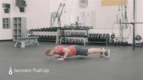 Isometric Push Up - YouTube