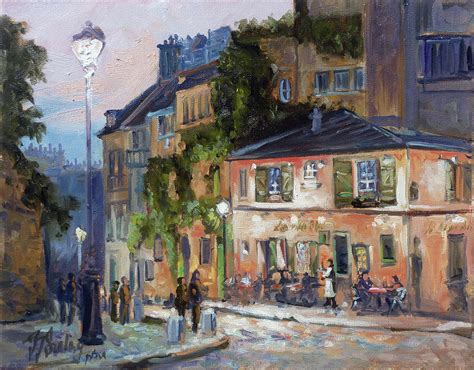 Montmartre, Paris Painting by Irek Szelag - Pixels