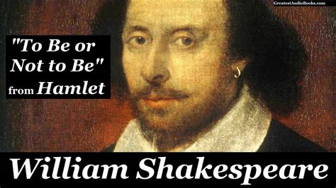 TO BE OR NOT TO BE | Famous William Shakespeare HAMLET Monologue - FULL AudioBook | Acting ...