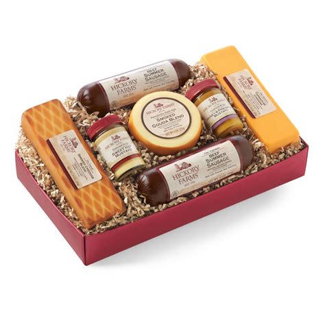 Summer Sausage & Cheese Gift Box - 54.99 USD | Hickory Farms | Sausages ...