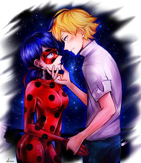 Ladybug and Adrien - Miraculous Ladybug Fan Art (39639524) - Fanpop