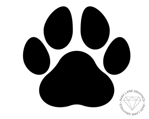 Paw Print Decal Dog Paw Print Cricut Craft Room Cricu - vrogue.co