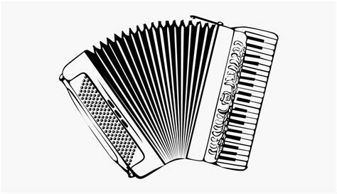 Accordion Black And White , Free Transparent Clipart - ClipartKey