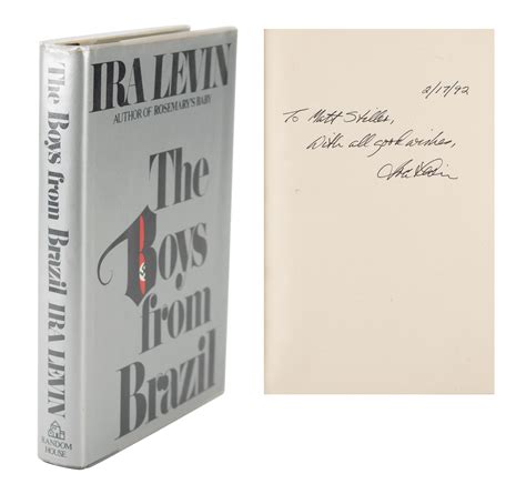 Ira Levin Signed Book | RR Auction