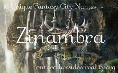 34 Fantasy city names ideas | fantasy city names, fantasy city, names