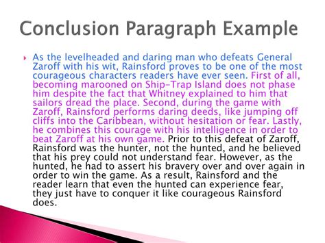 How To Write Good Paragraph Conclusion