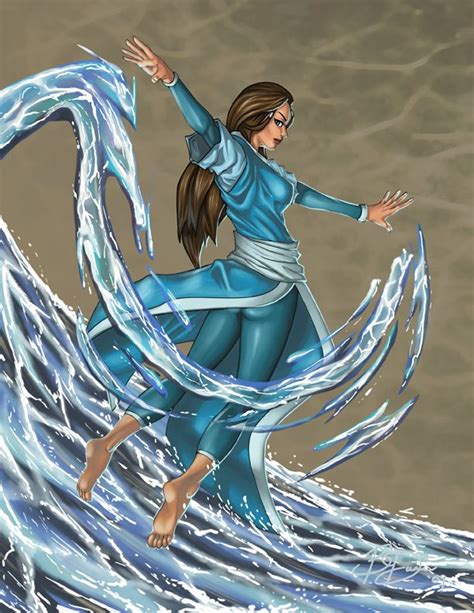 Waterbender Katara by imdrunkonTea on DeviantArt