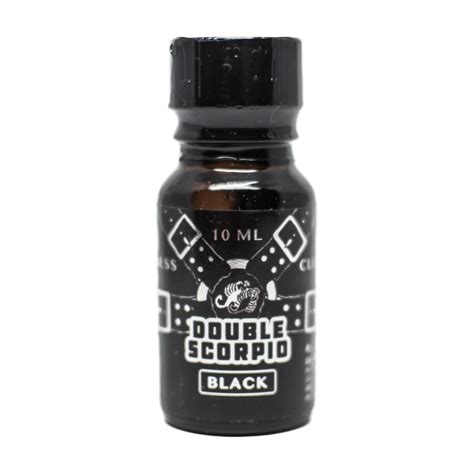 Double Scorpio Black (Premium Blend) 10ml - USA Poppers