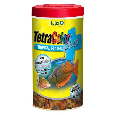 Tetra TetraColor Plus Tropical Fish Food Flakes, 7.06 oz - Walmart.com ...