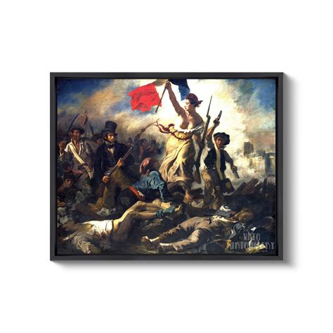 Eugène Delacroix : Liberty Leading the People 1830 Canvas - Etsy