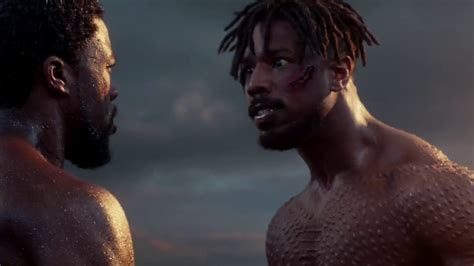 Black Panther VS Killmonger First Fight scene (HD) - YouTube