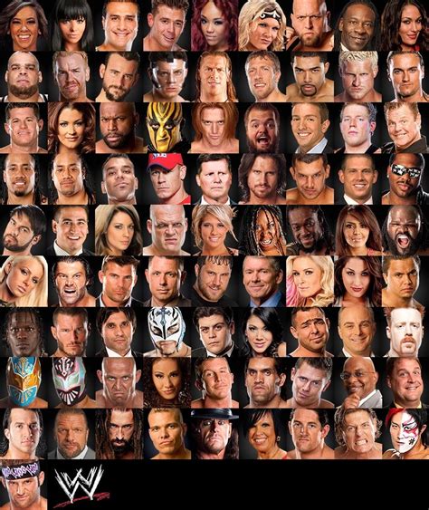 WWE Roster - WWE Fan Art (25964796) - Fanpop