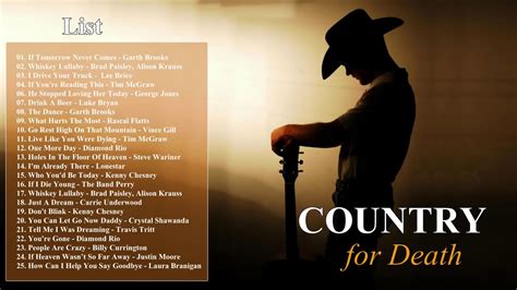 Best Country Death Songs For 2017 - YouTube