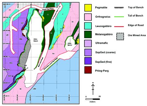 Geological map of the Aappaluttoq ruby mine [34]. SapGed:... | Download Scientific Diagram