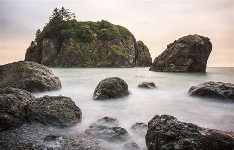 Ruby Beach sunset stock photo. Image of pacific, washington - 74693246