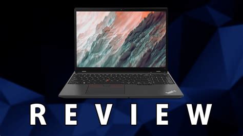 🔬 [REVIEW] Lenovo ThinkPad T16 Gen 1 - powerful business notebook - YouTube