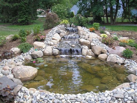 Ponds and Waterfalls