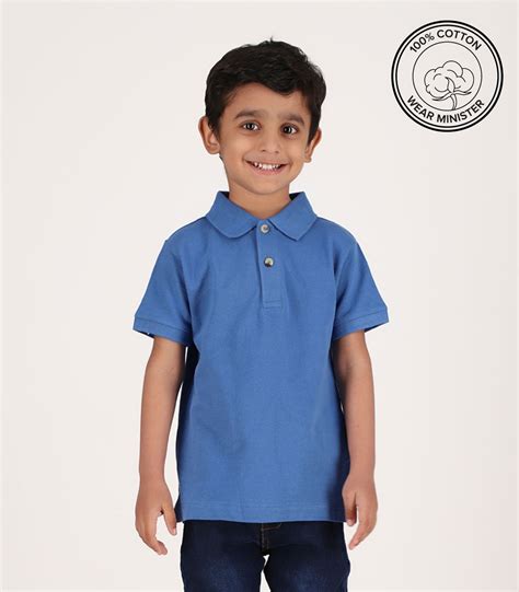 Buy Polo Shirt Royal Blue Color for Kids Online in Pakistan | WearMinister