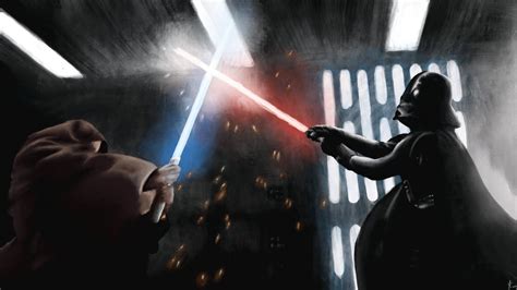 Star Wars | Obi-Wan Kenobi vs Darth Vader by jakub-radl on DeviantArt