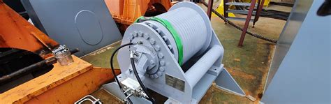 Tugger winches - Damen Marine Components