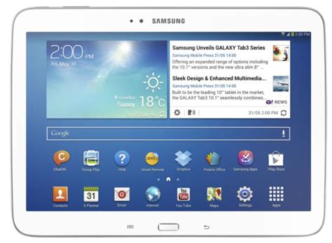 Samsung introduces a budget 10 inch tablet, the Galaxy Tab 3 (10.1) - Liliputing