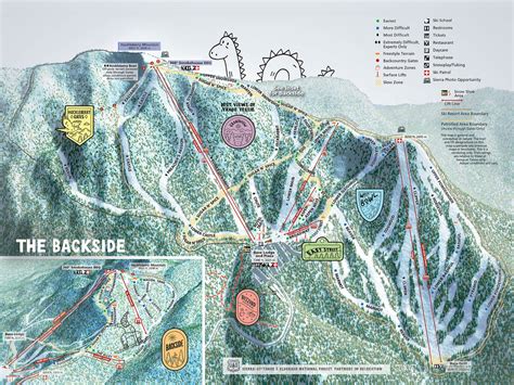 Sierra at Tahoe Trail Map | SkiCentral.com