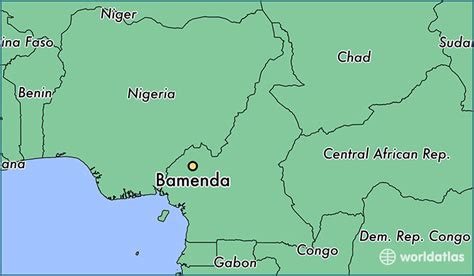 Where is Bamenda, Cameroon? / Bamenda, North-West Province Map ...