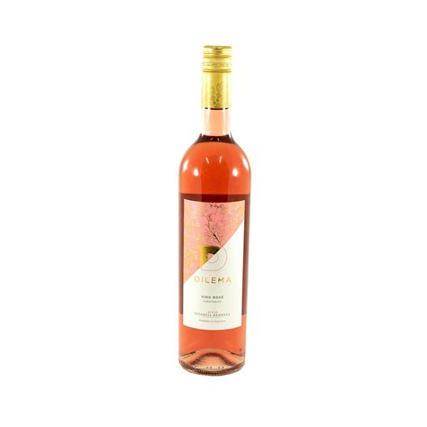 VINO ROSADO DULCE NATURAL DILEMA 750ML ESTANCIA MENDOZA BOT . Superseis Online