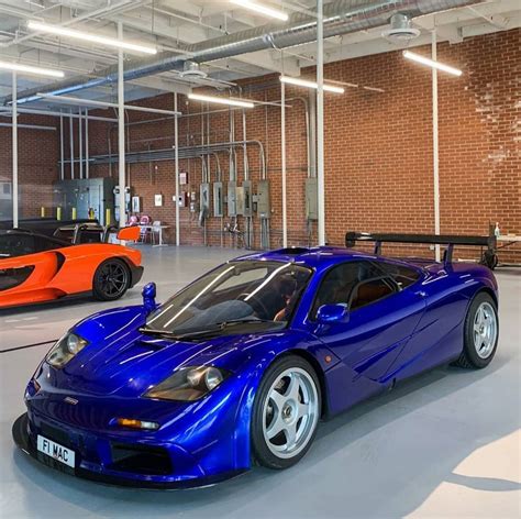 McLaren F1 posted on Instagram: “1994 Blue McLaren F1 ch# 011